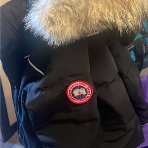 Canada goose kids coat block size 2-3